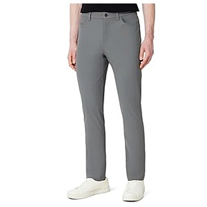 $9.99 | Amazon Essentials Men Slim Fit 5 Pocket Commuter Pants at Woot!