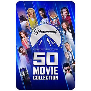AppleTV: $49.99 Sale for Paramount Pictures 50-Movie Collection Volume 1