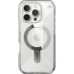 $5.50 Shipped for Speck Presidio Perfect Clear Grip Case with MagSafe for iPhone 16 Pro