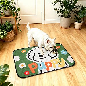 Rarenut 24''x16'' Dog Food Mat for Food and Water (Various Styles) $3.49 + Free Shipping w/ Prime or on $35