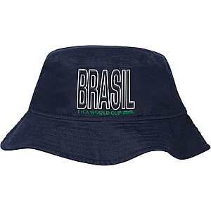 FIFA World Cup 2026 Unisex Adult Official Country Wordmark Logo Bucket Hat: Mexico, Brazil, Argentina & More $9.99 + Free Shipping w/ Prime or on $35+