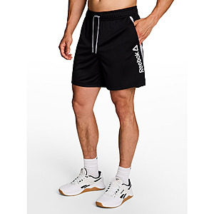Reebok Men's and Big Men's Champ Knit Performance Shorts (6" Inseam, Sizes XS-3XL) $8.41 + Free S&H w/ Walmart+ or on $35+