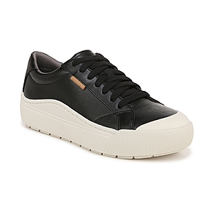 Dr. Scholl's Women's Time Off Lace Up Platform Sneakers (Black/Off White Faux Leather) $29.99 + Free Pickup at Macys or Free Shipping on $39+