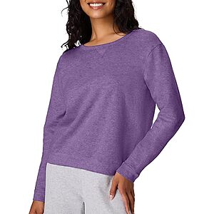 Hanes Women's EcoSmart Full-Zip Hoodie Sweatshirt, Ebony, x Large
