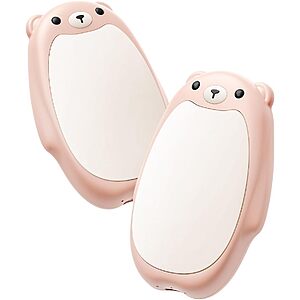 2-Pack Sweetfull Cute Bear Rechargeable Magnetic Hand Warmers Rechargeable (3 Colors) from $7.29 + Free Shipping w/ Prime or on $35+