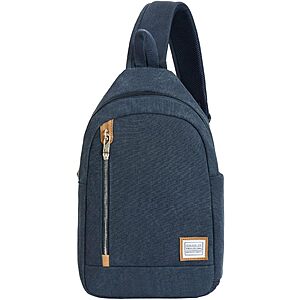 Travelon Anti-Theft Heritage Sling Bag (Indigo) $34.29 + Free Shipping w/ Prime or on $35+
