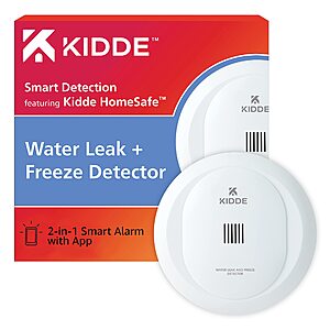 Kidde WiFi Water Leak Detector & Freeze Alarm $17.15 + Free Shipping w/ Prime or on $35+