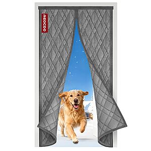Aeocoo Magnetic Insulated Thermal Door Curtain (Various) from $13.84 + Free Shipping w/ Prime or on $35+