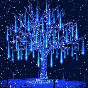 26.9' (8 Tubes) Aukora UL Certified Meteor Shower Lights (Various Colors) from $6.78 + Free Shipping w/ Prime or on $35+