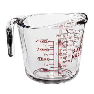 Anchor Hocking Glass Measuring Cup, 4 Cup $5.17