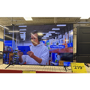YMMV: Sams: Visio 75 inch 4K Smart TV for $219
