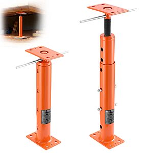 VEVOR House Floor Jack, 53"-93" Height Range, 18000 lbs Max Load Capacity @ VEVOR $61.96