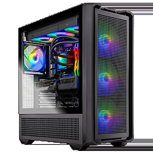 Skytech Edge Gaming Desktop: Ryzen 7 7700X, 9070 XT, 16GB DDR5, 1TB SSD $1401.99