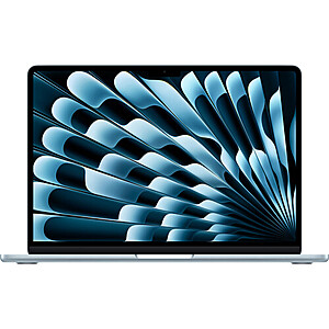 Apple MacBook Air: 13", M5, 32GB RAM, 512GB SSD, Sky Blue $1299 at B&H Photo