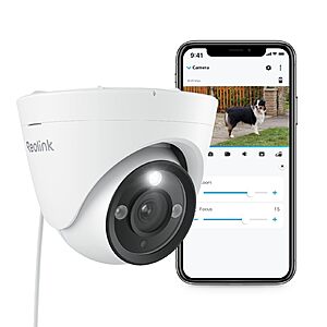 Reolink 4K UHD PoE Security IP Camera with Color Night Vision $73.95