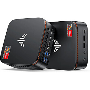 Prime Members: KAMRUI Hyper H1 Mini PC: Ryzen 7 7735HS, 24GB LPDDR5-5500, 512GB SSD $408.27