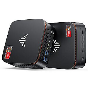 Prime Members: KAMRUI Hyper H1 Mini PC: Ryzen 7 7735HS, 24GB LPDDR5-5500, 512GB SSD $408.27