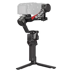 DJI RS 4, 3-Axis Gimbal Stabilizer for DSLR and Mirrorless Cameras $399 at Amazon