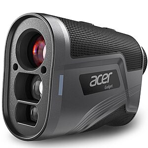 Prime Members: Acer Golf 800Yards Rangefinder with Slope, 6X Magnification with Flag Pole Locking Vibration, Rechargeable Battery with Magnet Stripe Golf $69