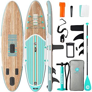 Niphean Inflatable Stand Up Paddle Board with SUP Accessories $129.99