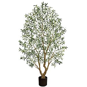 Vitalismo Olive Trees Artificial Indoor: 96% Lifelike, Can't Tell from 6ft $59.99