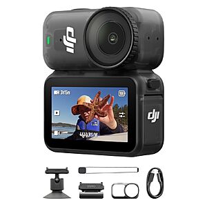 DJI Osmo Nano Standard Combo (128GB), 4K Wearable Camera, 1/1.3&Prime; Sensor, & More $368 at DJI Tech Hub via Amazon