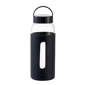 25-oz Mainstays Glass Water Bottle w/ Protective Silicone Sleeve $4.75 + Free Shipping w/ Walmart+ or on $35+