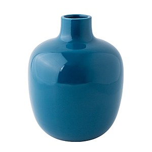 8" Mainstays Glossy Vase (Blue or Purple) $5.92 + Free Shipping w/ Walmart+ or on $35+