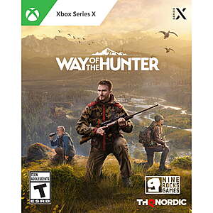 Way of the Hunter (Xbox Series X) $10.00 + Free Shipping w/ Walmart+ or on $35+