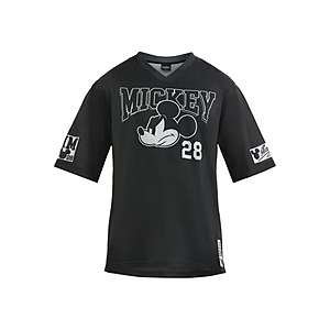 Mickey Mouse Men's Graphic Football Jersey (Sizes M-L) $9.44 + Free S&H w/ Walmart+ or on $35+