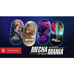 9-Game Mecha Mania Bundle (PC Digital Download): Mass Builder, Bounty Star & More $14 $13.99