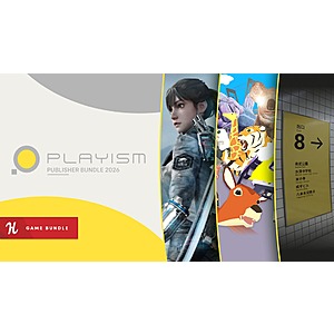 19-Item Playism Publisher Bundle 2026 (PC Digital Download): Deer Simulator, The Star Named EOS, Mind Diver & More $13