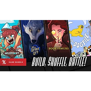8-Game Build, Shuffle, Battle Bundle (PC Digital Download): Dogpile, The Spirit Lift & More $15