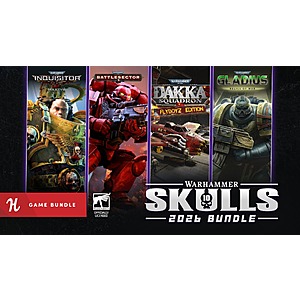 10-Item Warhammer Skulls 2026 Bundle (PC Digital Download): Battlesector, Blood Bowl 2 Legendary Edition $10 & More