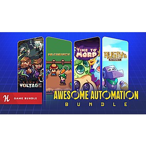 6-Game Awesome Automation Bundle (PC Digital Download) $12