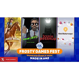 12-Game Frosty Games Fest Showcase Bundle 2026 Made In Anz (PC Digital Download): 420BLAZEIT 2,Solium Infernum & More $18