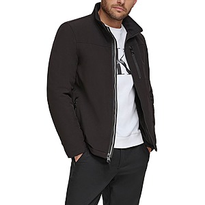 Calvin Klein Men's Sherpa Lined Classic Soft Shell Jacket (Black, Large) $35 + Free Pickup at Macys or Free Shipping on $39+
