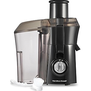 Prime Members: Hamilton Beach 800W Big Mouth 3" Centrifugal Juicer (Black) $47.45 + Free Shipping