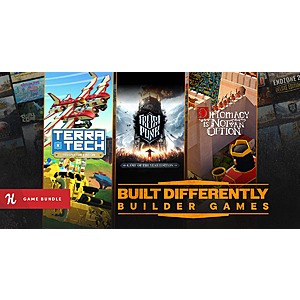 10-Item Builder Games Bundle (PC Digital Download): Frost Punk, TerraTech Prospector Edition & More $14
