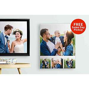 Walgreens Photo: 70% off Same Day Canvas Prints - Start at $12 + Free In Store Pick Up