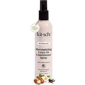 6.3-Oz Kitsch Leave-In Conditioner & Detangler Spray $9.59 w/ S&S + Free Shipping w/ Prime or on $35+