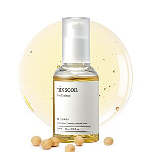 mixsoon 1.69-Oz Korean Skin Bean Essence AHA Exfoliating & Hydrating Face Serum $18.81 w/ S&S + Free Shipping w/ Prime or on $35+