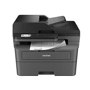 Factory Refurbished Brother MFCL2807DW Wireless Monochrome All-in-One Laser Printer with Copy, Scan, Fax, Duplex, ADF, Mobile Printing, Color Touchscreen + Free Shipping $149.99