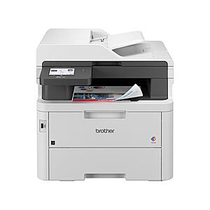 Factory Refurbished Brother MFCL3765CDW AIO Color Laser Printer with ADF, Dual Band Wifi, 3.5" Color Touchscreen, Duplex and Mobile Printing, Extra Toner + Free Shipping $289.99