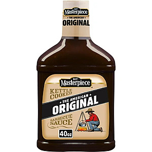 KC Masterpiece Original Barbecue Sauce, 40oz $3.17