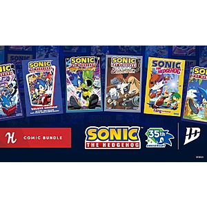 Sonic the Hedgehog IDW Comic eBook Bundle - $18 for 27 items at Humble Bundle