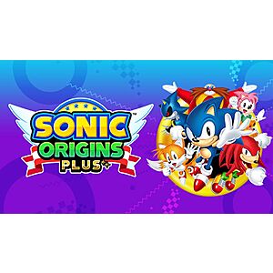 Sonic Origins Plus (Steam) is $11 on Fanatical