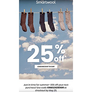 Smartwool 25% Off