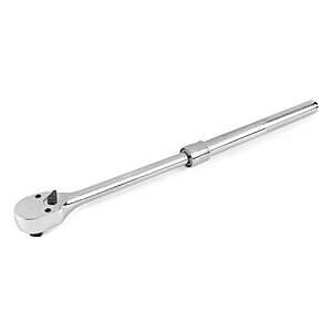 Titan 12182 1/2-Inch Drive x 12-1/4-Inch to 17-3/4-Inch 72-Tooth Extendable Ratchet Free Shipping w/ Prime or on orders $35+ | $26.2