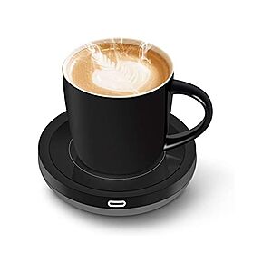 $13.99: BESTINNKITS Smart Coffee Cup Warmer Set with Auto On/Off & Heating Plate (Up to 131&deg;F) at woot!